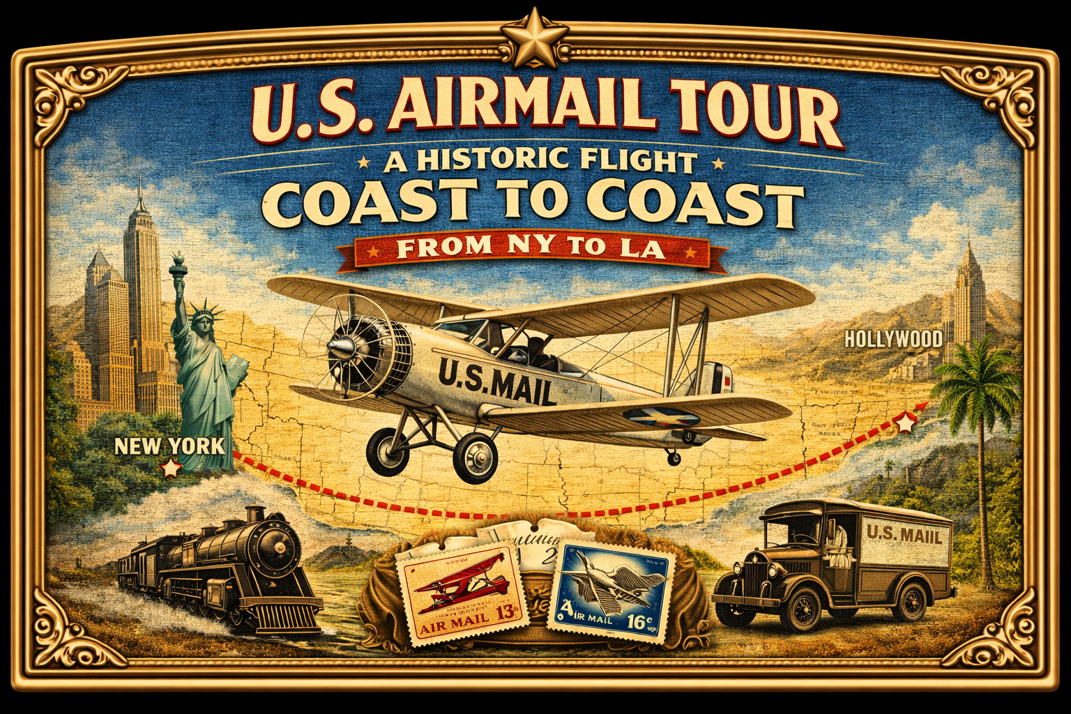 US Airmail Tour