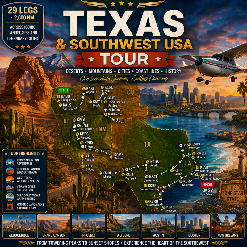 Southwest USA Tour Teaser Image