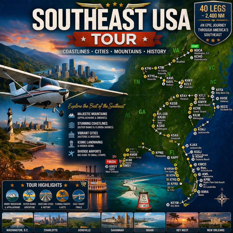 Southeast USA Tour Teaser Image