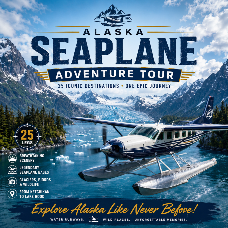 Alaska Seaplane Tour Teaser Image